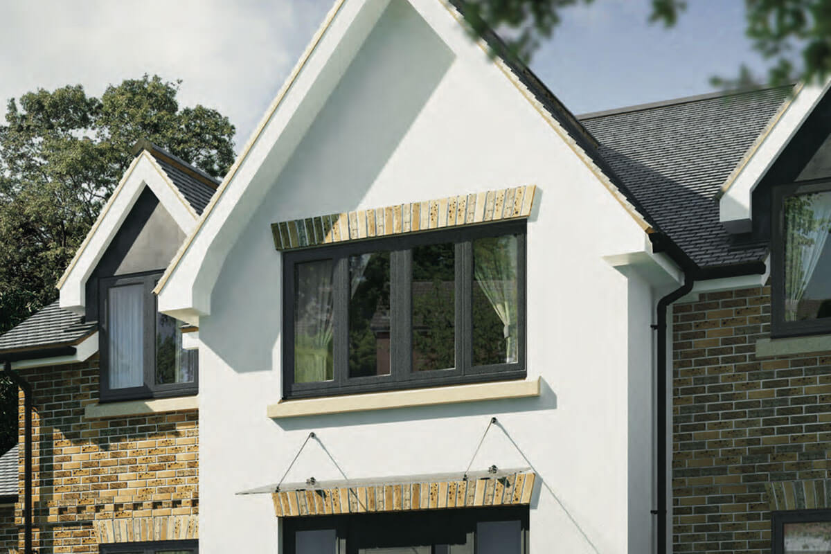 An example of a flush-fit window installation by Bosomworth Glass in Filey