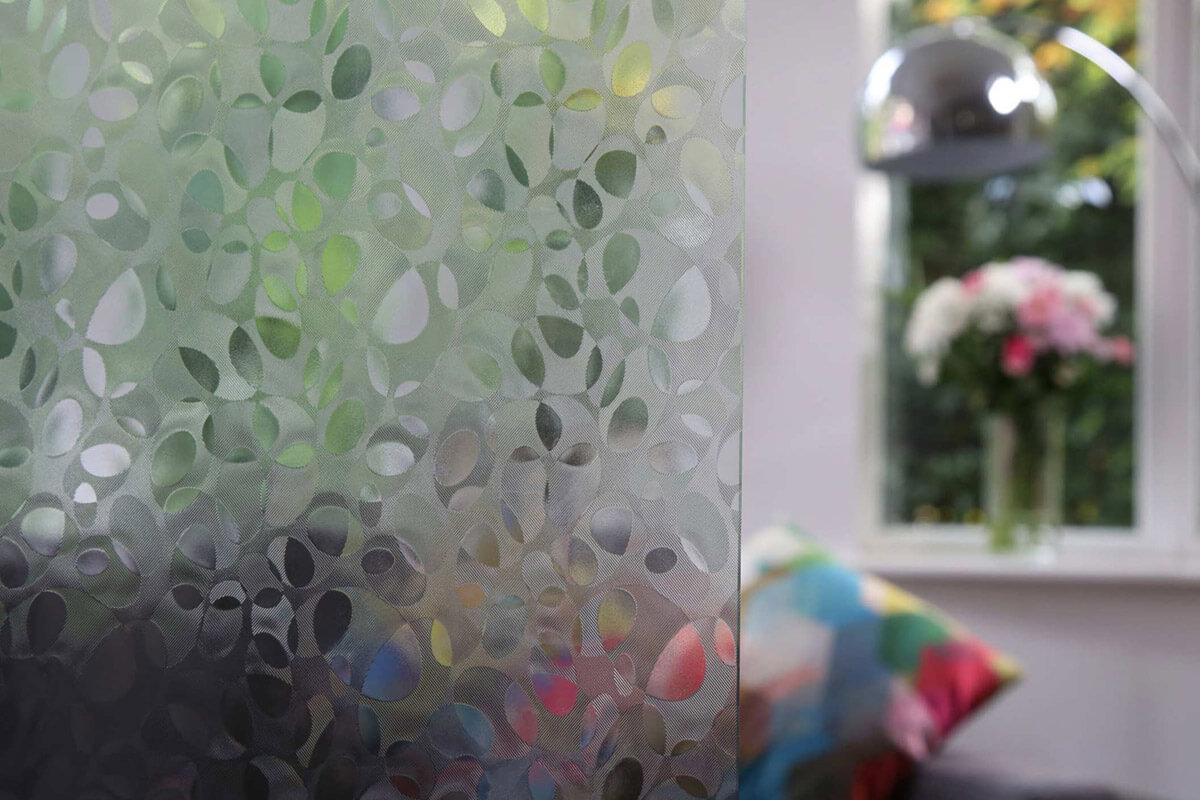 Example of obscure glass installation in Filey